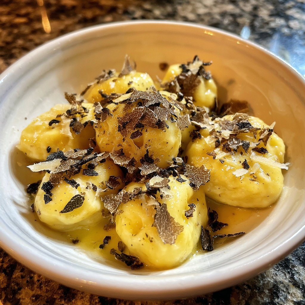 Romantic Truffle Gnocchi