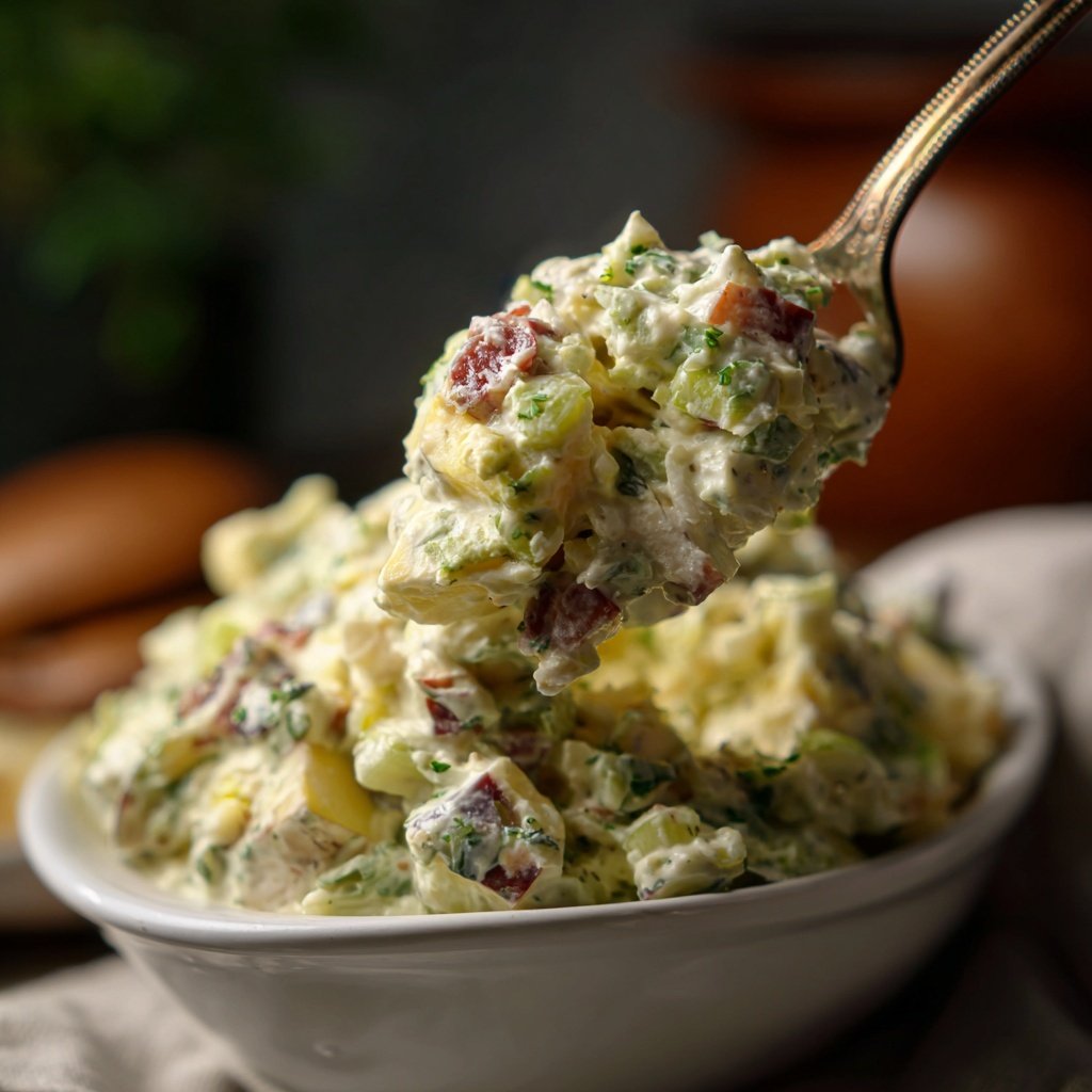 Creamy Celery Apple Salad