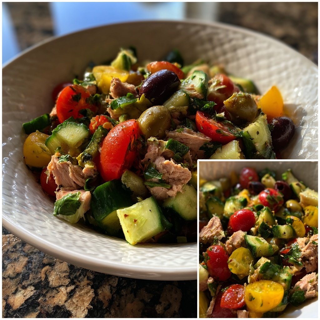 Mediterranean Tuna Salad