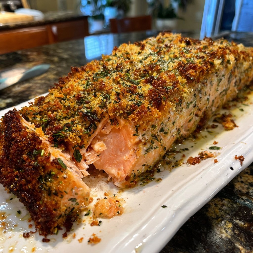 Romantic Herb Roasted Salmon
