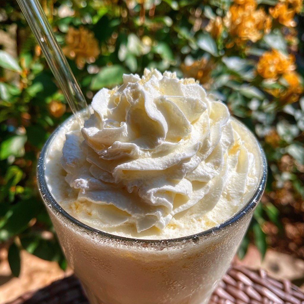 Vanilla Cream Blender Frappuccino