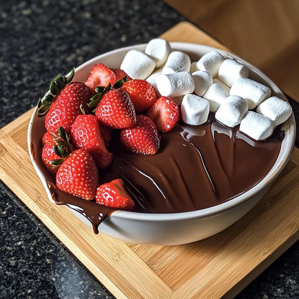 Chocolate Fondue Recipe Easy