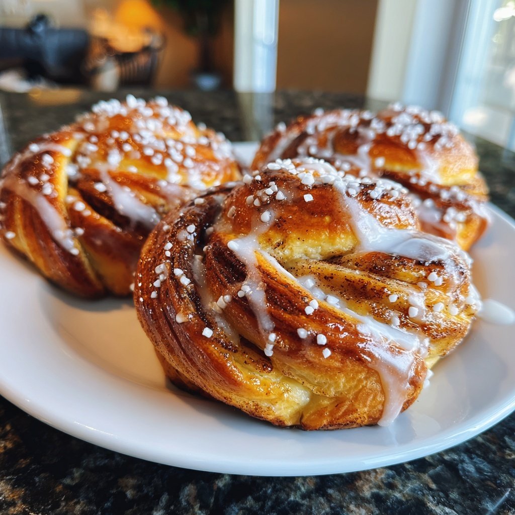 Braided Cinnamon Buns