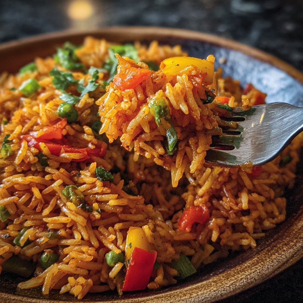 Jamaican Spiced Vegetable Rice