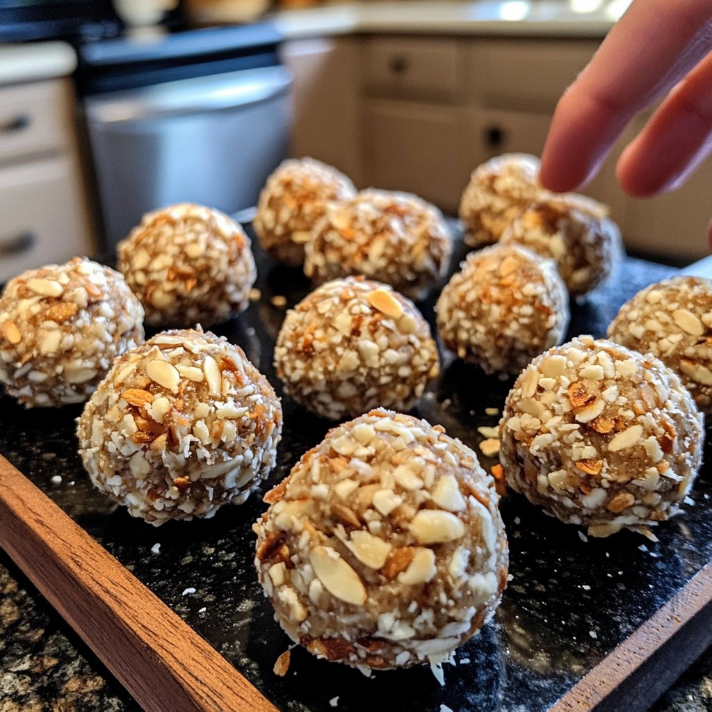 Vanilla Almond Protein Balls