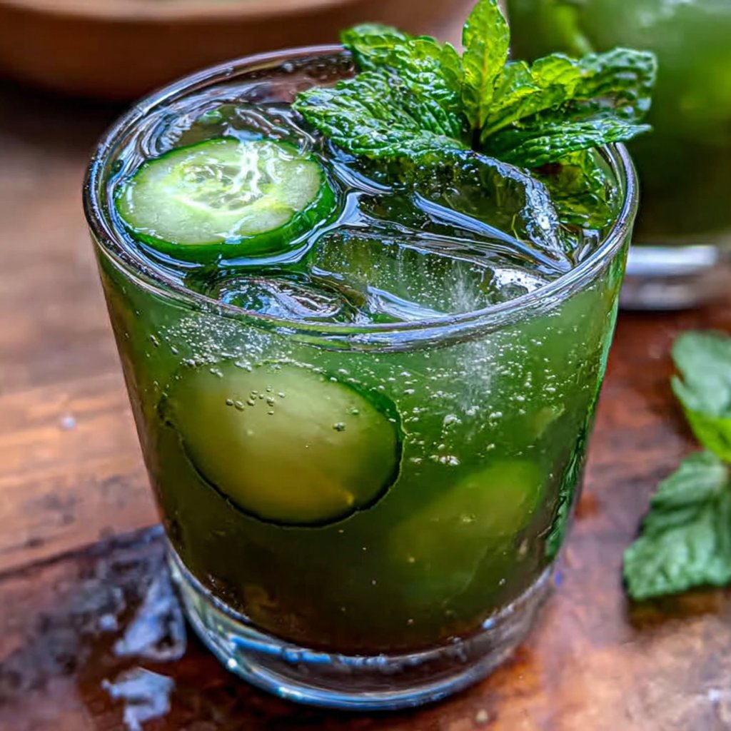 Cucumber Mint Spring Drink